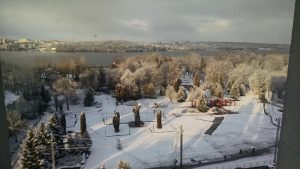 Тернопіль перший сніг