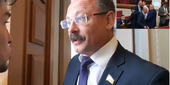 <strong>Тернопільський нардеп послав журналіста відомого телеканалу (ВІДЕО)</strong>