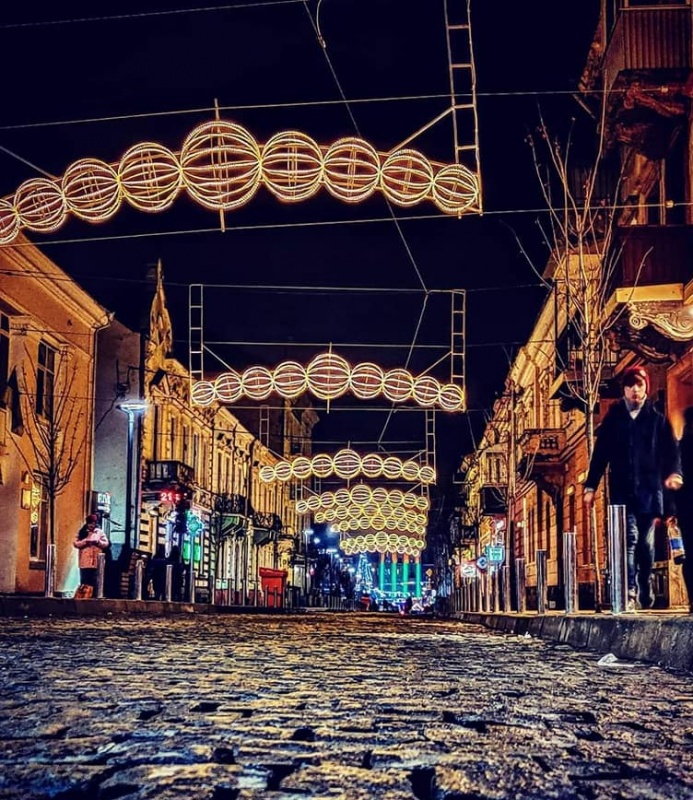фото вечірнього Тернополя