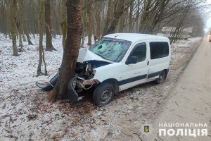 аварія дерево
