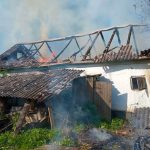 У Старому Почаєві згоріла господарська будівля (ФОТО)