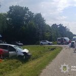 В аварії поблизу Кременця внаслідок ДТП травмувалися троє людей