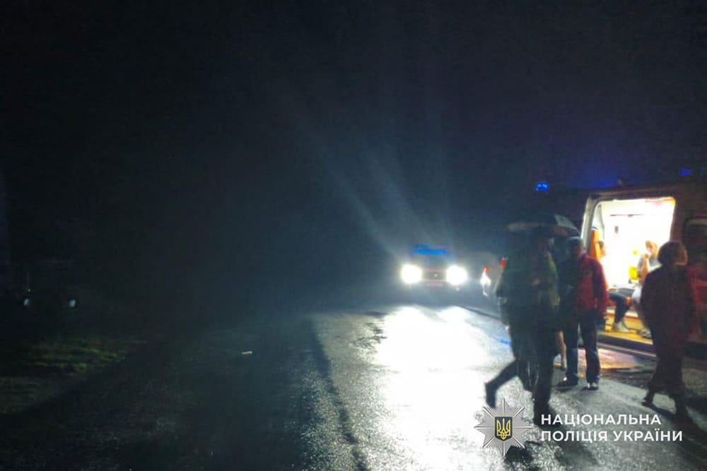 У Джурині водій на смерть збив пішохода і втік з місця ДТП