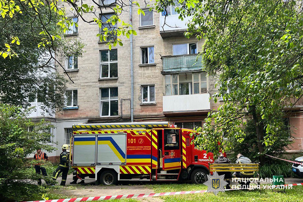 У Тернополі в квартирі вибухнула граната. Загинули двоє людей