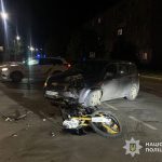 У Борщеві внаслідок ДТП травмувався мотоцикліст