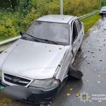 В аварії на Тернопільщині травмувалися водійка “Рено” та двоє її пасажирів