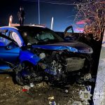 На Теребовлянщині водій автомобіля “Хюндай” заїхав в електроопору