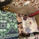 диван горить