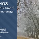 погода листопад