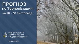 погода листопад