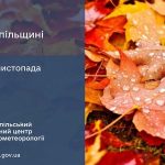 погода листопад