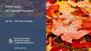 погода листопад