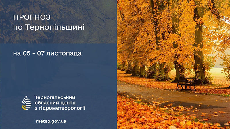 погода листопад