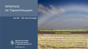 погода листопад