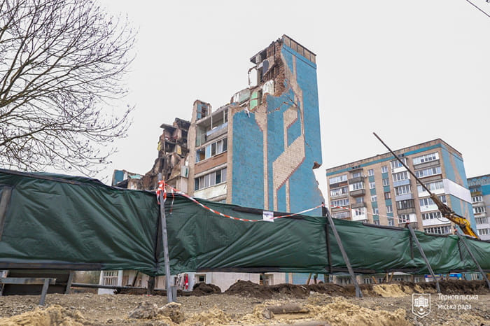 новини Тернополя, демонтаж будинку