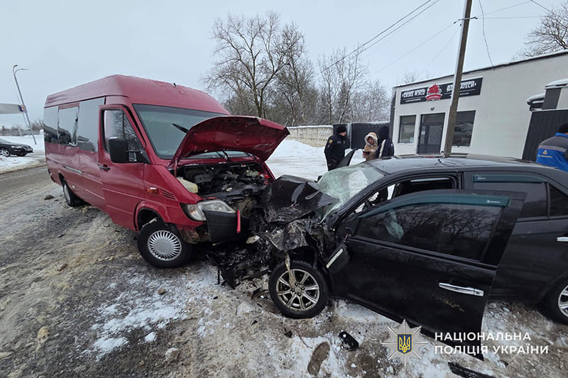В аварії у Бучачі травмувалися двоє людей
