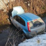 У Скалаті легковий автомобіль злетів у кювет. Водій загинув