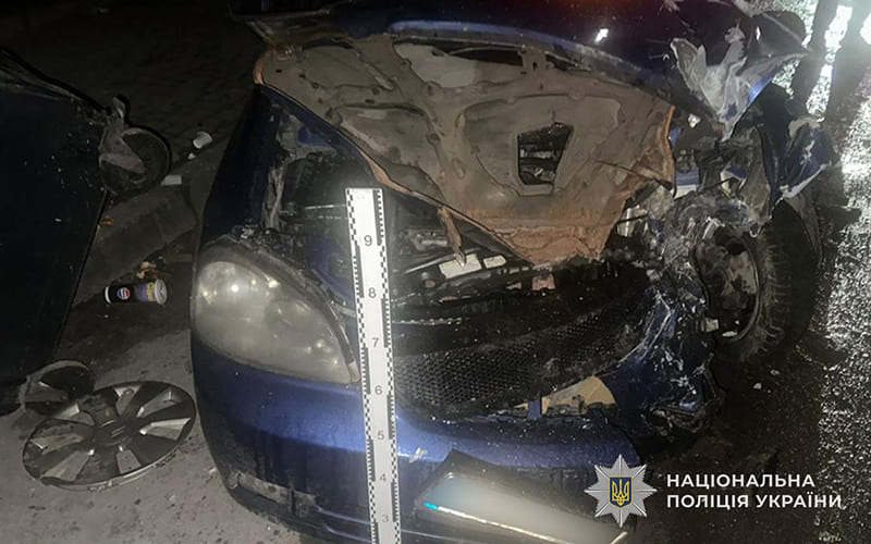 В аварії у Тернополі травмувалися водій та пасажирка легкового авто