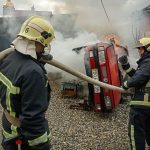 У Чорткові горів легковий автомобіль (ФОТО)