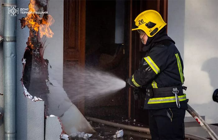 У Великих Гаях горів житловий будинок