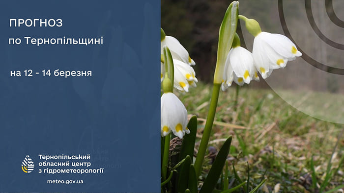 погода березень