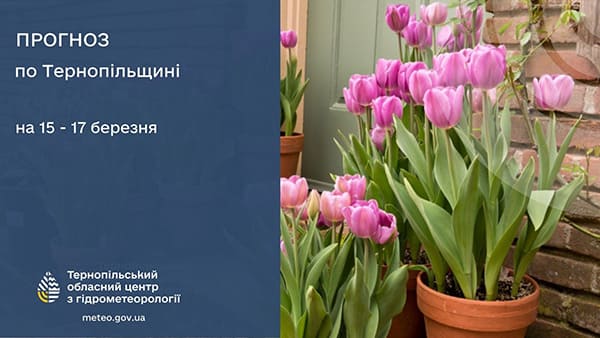 погода березень