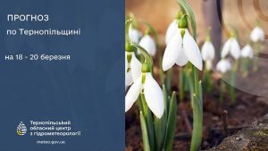 Хмарно, але без опадів: прогноз погоди у Тернополі на 18 березня