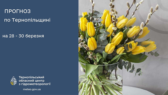 погода березень