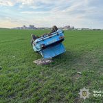 На Тернопільщині 14-річна водійка скоїла ДТП – автомобіль перекинувся