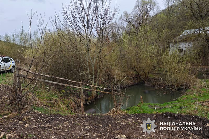 На Бережанщині у ставку знайшли тіло загиблого чоловіка