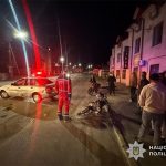 У Збаражі п’яний водій DAEWOO збив двох пішоходів і три мотоцикли