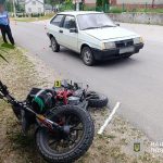 В аварії на Гусятинщині травмувався 18-річний мотоцикліст