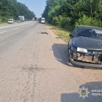 На Зборівщині зіткнулися три автомобілі. Є травмовані