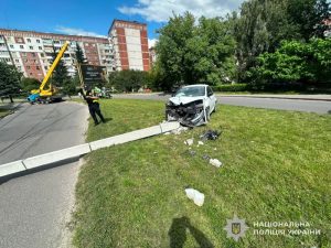 аварія на вулиці Коновальця
