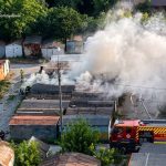 У Тернополі внаслідок пожежі пошкоджено 5 гаражів