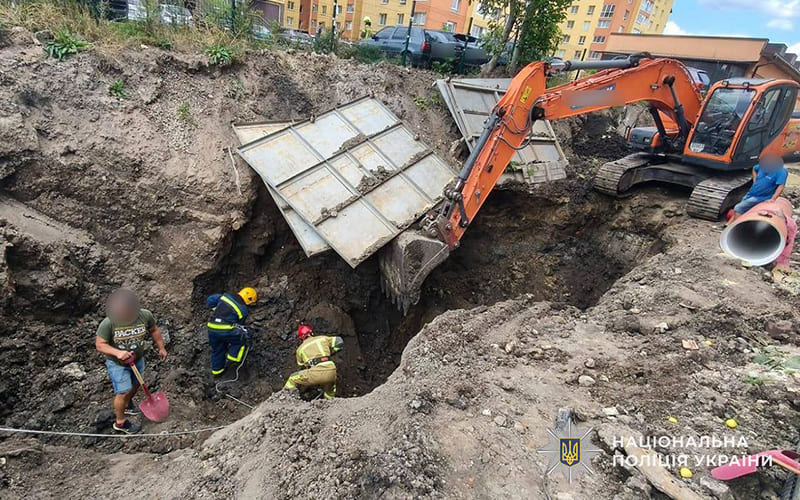 обвал грунту у Тернополі