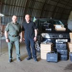 Сергій Надал передав на фронті воїнам 105-ї бригади ТрО автомобіль та техніку від Тернополя