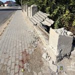 дтп огорожа