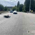 У Кременці водій “Шкоди” збив мотоцикліста