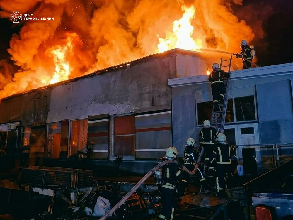пожежа склад