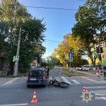 У Тернополі внаслідок ДТП травмувався 30-річний мотоцикліст