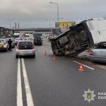 Аварія у Тернополі: на Об’їзній зіткнулися чотири автомобілі